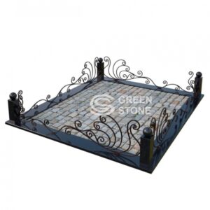 Кованая ограда КО-11 изображение