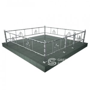 Ограда из нержавейки ОН-05 изображение