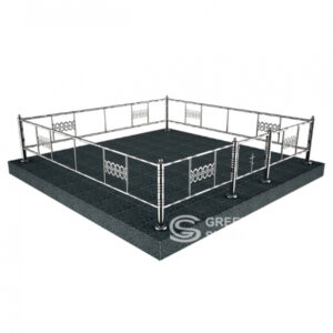 Ограда из нержавейки ОН-14 изображение